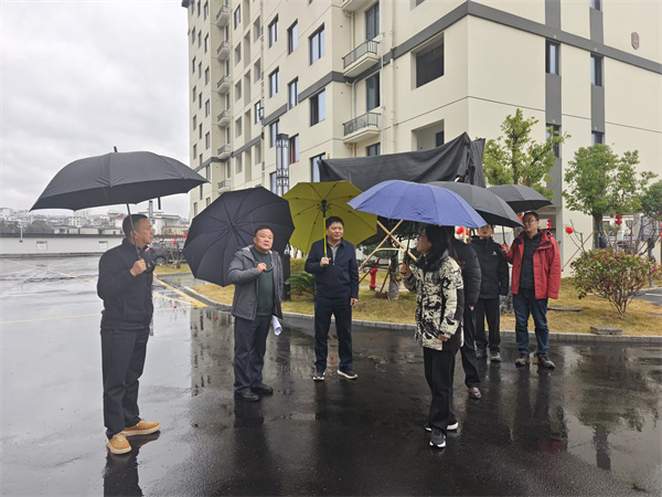 2月20日，洪董陪同詹凱縣長一行調(diào)研七川安置區(qū).jpg